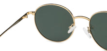 Load image into Gallery viewer, Gold Round Full Rim Unisex Sunglasses by Vincent Chase-149277