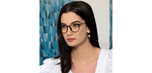 Load image into Gallery viewer, Black Round Full Rim Unisex Eyeglasses by Lenskart Air Online-131980