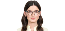 Load image into Gallery viewer, Black Round Full Rim Unisex Eyeglasses by Lenskart Air Online-131980