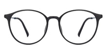 Load image into Gallery viewer, Black Round Full Rim Unisex Eyeglasses by Lenskart Air Online-131980