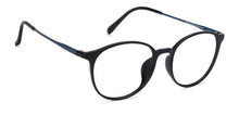 Load image into Gallery viewer, Black Round Full Rim Unisex Eyeglasses by Lenskart Air Online-131980