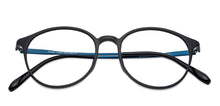 Load image into Gallery viewer, Black Round Full Rim Unisex Eyeglasses by Lenskart Air Online-131980