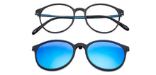 Load image into Gallery viewer, Black Round Full Rim Unisex Eyeglasses by Lenskart Air Online-131980
