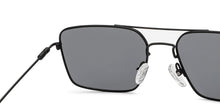 Load image into Gallery viewer, Black Rectangle Full Rim Unisex Sunglasses by Vincent Chase Polarized-207747