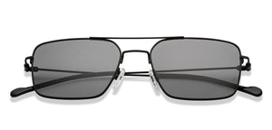 Black Rectangle Full Rim Unisex Sunglasses by Vincent Chase Polarized-207747