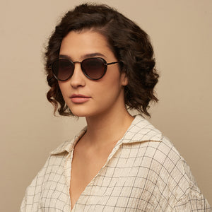 Brown Aviator Full Rim Unisex Sunglasses by Vincent Chase Polarized-147043