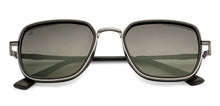 Load image into Gallery viewer, Grey Square Full Rim Unisex Sunglasses by Vincent Chase Polarized-147046