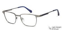 Load image into Gallery viewer, Gunmetal Rectangle Full Rim Unisex Eyeglasses by Vincent Chase Online-141058