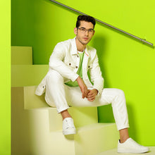Load image into Gallery viewer, Grey Rectangle Full Rim Unisex Eyeglasses by Lenskart Air Online-139667