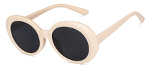 Load image into Gallery viewer, White Round Full Rim Unisex Sunglasses by Vincent Chase Polarized-204211