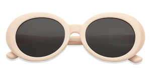 White Round Full Rim Unisex Sunglasses by Vincent Chase Polarized-204211