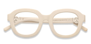 White Round Full Rim Unisex Eyeglasses by Vincent Chase Online-200610