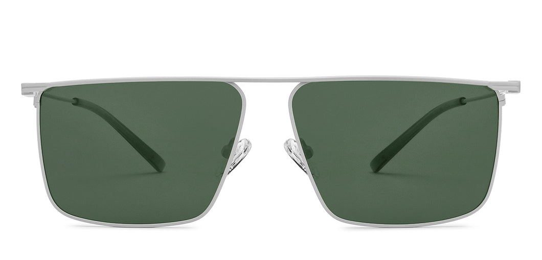 White Square Full Rim Unisex Sunglasses by Vincent Chase Polarized-207757