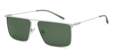 Load image into Gallery viewer, White Square Full Rim Unisex Sunglasses by Vincent Chase Polarized-207757
