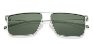 White Square Full Rim Unisex Sunglasses by Vincent Chase Polarized-207757