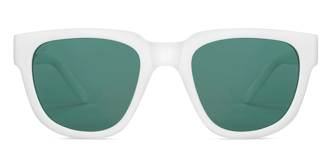 White Square Full Rim Unisex Sunglasses by Vincent Chase Polarized-151902