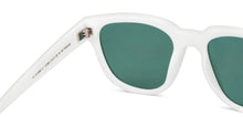 Load image into Gallery viewer, White Square Full Rim Unisex Sunglasses by Vincent Chase Polarized-151902