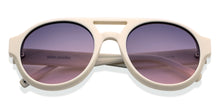 Load image into Gallery viewer, White Round Full Rim Unisex Sunglasses by John Jacobs-201680