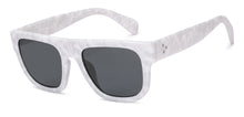Load image into Gallery viewer, White Wayfarer Full Rim Unisex Sunglasses by Vincent Chase Polarized-206898