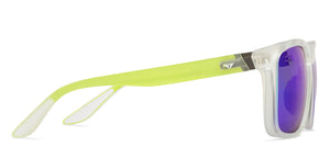 White Wayfarer Full Rim Unisex Sunglasses by Vincent Chase-211486