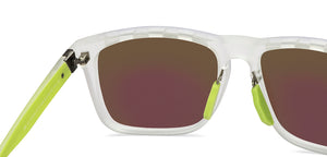 White Wayfarer Full Rim Unisex Sunglasses by Vincent Chase-211486