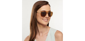 Yellow Geometric Full Rim Unisex Sunglasses by Vincent Chase Polarized-200490