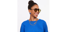 Load image into Gallery viewer, Black Aviator Full Rim Unisex Sunglasses by Lenskart STUDIO-205472