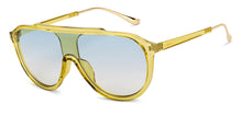 Load image into Gallery viewer, Yellow Aviator Full Rim Unisex Sunglasses by OJOS-205613