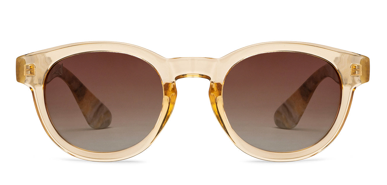 A.Kjaerbede Marvin Sunglasses Yellow Transparent