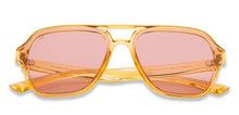 Load image into Gallery viewer, Yellow Geometric Full Rim Unisex Sunglasses by Vincent Chase Polarized-200492