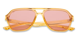Yellow Geometric Full Rim Unisex Sunglasses by Vincent Chase Polarized-200492