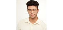 Load image into Gallery viewer, Yellow Round Full Rim Unisex Eyeglasses by Vincent Chase-204095