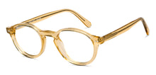 Load image into Gallery viewer, Yellow Round Full Rim Unisex Eyeglasses by Vincent Chase-204095