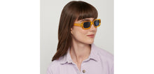 Load image into Gallery viewer, Yellow Rectangle Full Rim Unisex Sunglasses by Vincent Chase Polarized-151900