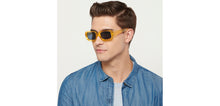Load image into Gallery viewer, Yellow Rectangle Full Rim Unisex Sunglasses by Vincent Chase Polarized-151900