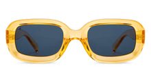 Load image into Gallery viewer, Yellow Rectangle Full Rim Unisex Sunglasses by Vincent Chase Polarized-151900